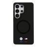 BMW для Galaxy S26 Ultra чехол M-series Liquid silicone Metal logo Hard Black (MagSafe)