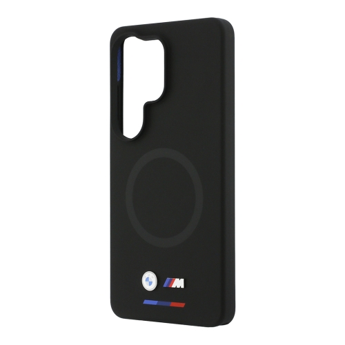 BMW для Galaxy S26 Ultra чехол M-series Liquid silicone Metal logo Hard Black (MagSafe)
