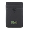 Lacoste картхолдер Wallet MagSafe Cardslot PVC Lacquer Metal logo Navy