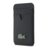 Lacoste картхолдер Wallet MagSafe Cardslot PVC Lacquer Metal logo Navy
