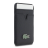 Lacoste картхолдер Wallet MagSafe Cardslot PVC Lacquer Metal logo Navy