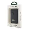 Lacoste картхолдер Wallet MagSafe Cardslot PVC Lacquer Metal logo Navy