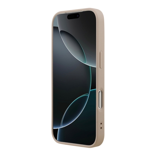 Guess для iPhone 17 Pro чехол PU 4G Stripes Hard Pink (MagSafe)
