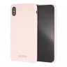 Чехол Guess Silicone для iPhone XS Max, Light Pink