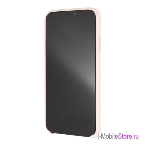 Чехол Guess Silicone для iPhone XS Max, Light Pink