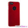 Чехол iCover Glossy Hole для iPhone 7/8/SE 2020, красный