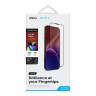 Uniq стекло для iPhone 15 Pro OPTIX Vivid (true colors Anti-dust) Clear/Black (+installer)