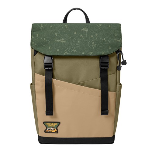 Tomtoc Travel рюкзак Slash-T64 Laptop Backpack 15.6"/18L Green