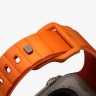 Uniq для Apple Watch 49-46-45-44 mm ремешок STRIDE FKM Rubber Volt Orange
