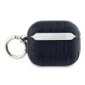 Karl Lagerfeld для Airpods 3 чехол PU Saffiano Monogram with ring NFT Metal Head Karl Black