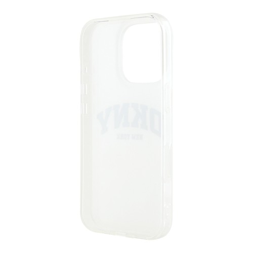 DKNY для iPhone 16 Pro Max чехол PC/TPU Double layer Arch Logo White