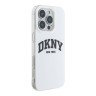 DKNY для iPhone 16 Pro Max чехол PC/TPU Double layer Arch Logo White