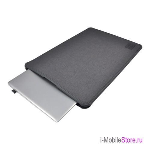 Чехол Uniq DFender Sleeve Kanvas для MacBook Pro 16 (2019), черный