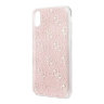 Чехол Guess 4G collection Hard Glitter для iPhone XR, розовый