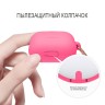 Чехол Elago Slim Silicone Hang case для AirPods 1/2, розовый неон