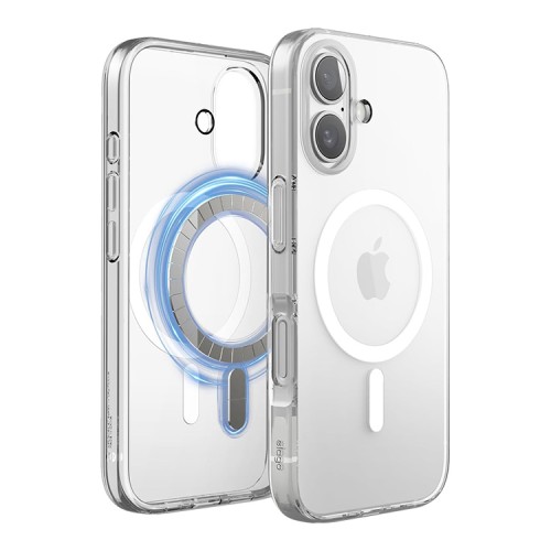 Elago для iPhone 16 чехол HYBRID (pc/tpu) Clear (MagSafe)