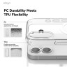 Elago для iPhone 16 чехол HYBRID (pc/tpu) Clear (MagSafe)