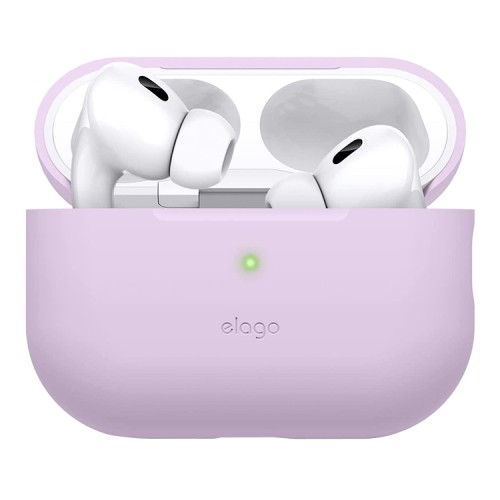 Elago для AirPods Pro 2 (all) чехол Silicone case Lavender
