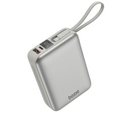 Energea внешний аккумулятор Bazic GoPower Fusion Mini 20K, 20000 3in1 USB-C +USB-C/Lightning cabl PD20W Displ Pebble