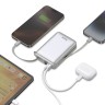 Energea внешний аккумулятор Bazic GoPower Fusion Mini 20K, 20000 3in1 USB-C +USB-C/Lightning cabl PD20W Displ Pebble