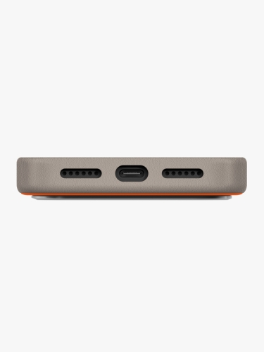 Uniq для iPhone 17 Pro Max чехол Lyden DS Flame Orange/Flint Grey (Magsafe)