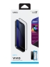Uniq стекло для iPhone 17 Pro, OPTIX EXOFit Vivid Anti-Dust Filter Black (+PRO applicator)