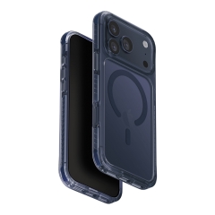 Uniq для iPhone 17 Pro Max чехол Combat Navy Blue (MagSafe)