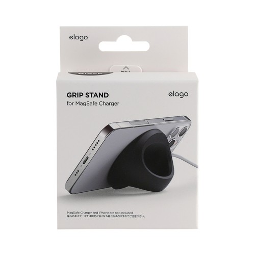 Держатель Elago MagSafe Grip Stand для iPhone, черный