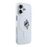 Karl Lagerfeld для iPhone 17 чехол IML Sketch Choupette прозрачный (MagSafe)