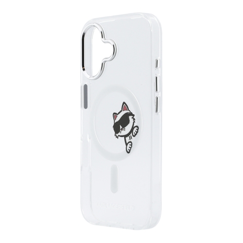 Karl Lagerfeld для iPhone 17 чехол IML Sketch Choupette прозрачный (MagSafe)