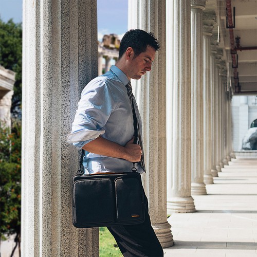 Сумка Tomtoc Laptop Shoulder Bag A42 для ноутбуков 15.4-16'', черная