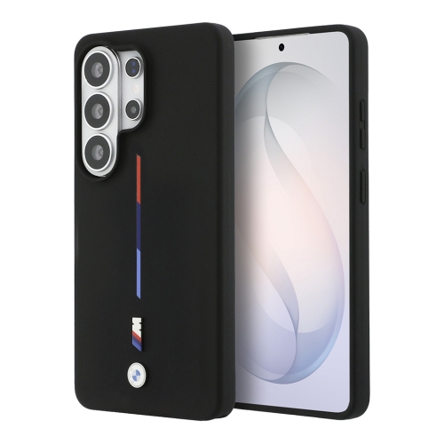 BMW для Galaxy S26 Ultra чехол M-series Liquid silicone Metal Logo Tricolor Hard Black (MagSafe)
