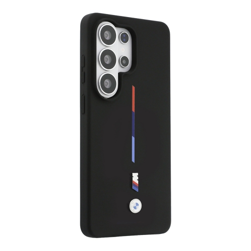 BMW для Galaxy S26 Ultra чехол M-series Liquid silicone Metal Logo Tricolor Hard Black (MagSafe)