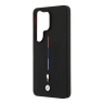 BMW для Galaxy S26 Ultra чехол M-series Liquid silicone Metal Logo Tricolor Hard Black (MagSafe)