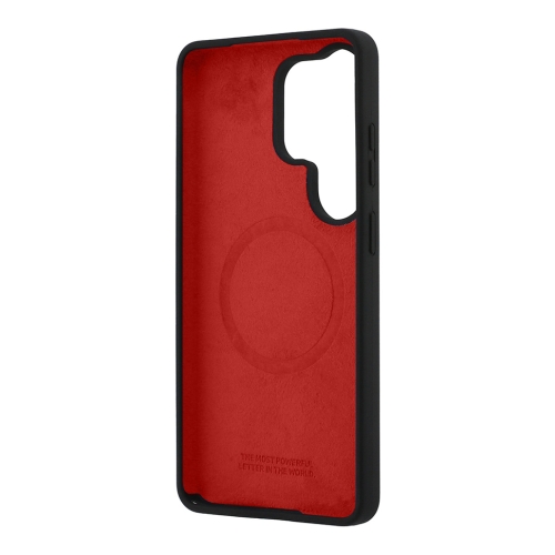 BMW для Galaxy S26 Ultra чехол M-series Liquid silicone Metal Logo Tricolor Hard Black (MagSafe)