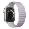 Ремешок Uniq Revix reversible Magnetic для Apple Watch 42-41-40 mm, фиолетовый/белый