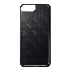 Чехол Guess 4G Aluminium plate Hard для iPhone 7 Plus/8 Plus, черный