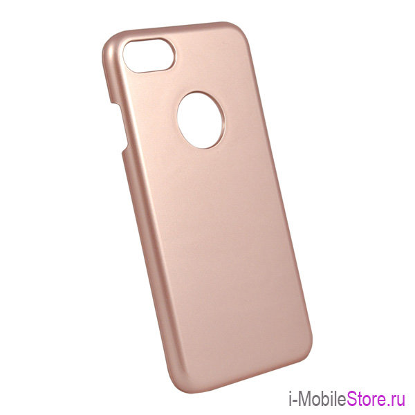 Чехол iCover Glossy Hole для iPhone 7/8/SE 2020, Rose Gold