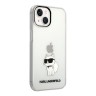 Чехол Lagerfeld NFT Choupette Hard для iPhone 14 Plus, прозрачный