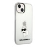 Чехол Lagerfeld NFT Choupette Hard для iPhone 14 Plus, прозрачный