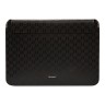 Чехол-папка Lagerfeld Saffiano Sleeve Monogram для Macbook 13"/14", черный