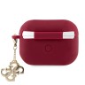 Guess для Airpods Pro 2 чехол Liquid silicone with 4G Diamond charm Magenta