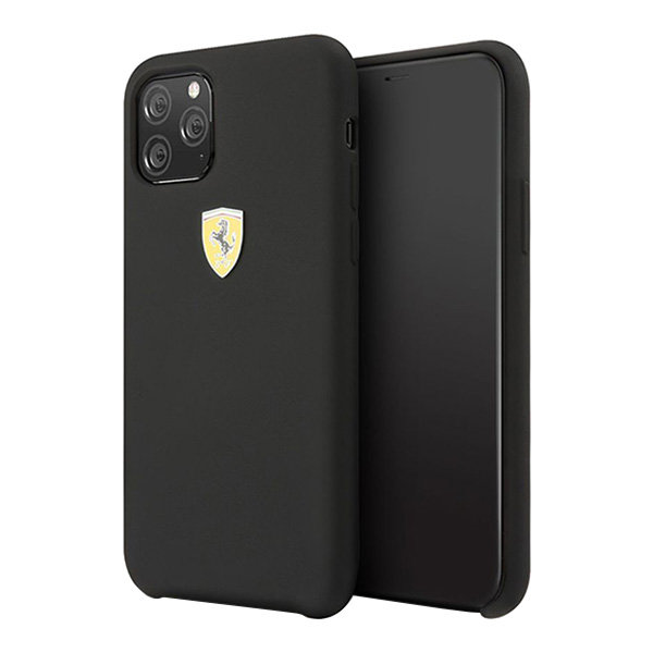Чехол Ferrari On Track SF Silicone для iPhone 11 Pro Max, черный