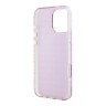DKNY для iPhone 16 Pro Max чехол PC/TPU Double layer Repeat Electroplated Pink