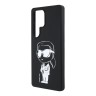Karl Lagerfeld для Galaxy S25 Ultra чехол Liquid Silicone NFT Graffiti Karl Ikonik Hard Black (MagSafe)