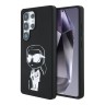 Karl Lagerfeld для Galaxy S25 Ultra чехол Liquid Silicone NFT Graffiti Karl Ikonik Hard Black (MagSafe)