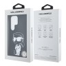 Karl Lagerfeld для Galaxy S25 Ultra чехол Liquid Silicone NFT Graffiti Karl Ikonik Hard Black (MagSafe)