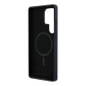 Karl Lagerfeld для Galaxy S25 Ultra чехол Liquid Silicone NFT Graffiti Karl Ikonik Hard Black (MagSafe)