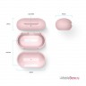 Силиконовый чехол Elago Silicone case для Galaxy Buds|Buds+, розовый