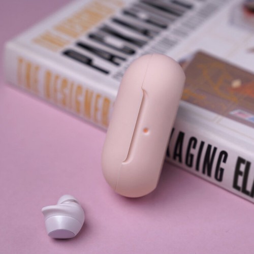 Силиконовый чехол Elago Silicone case для Galaxy Buds|Buds+, розовый